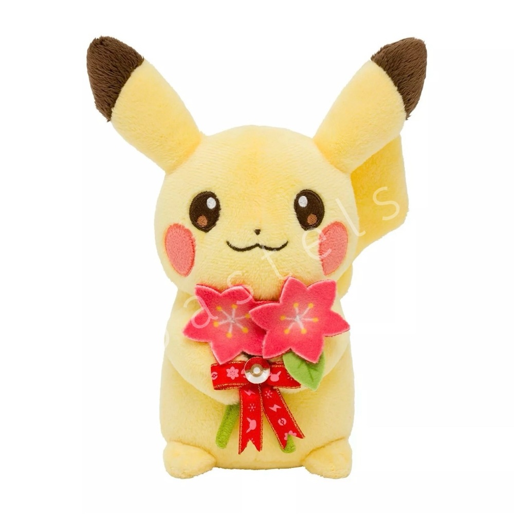 🆕 Pikachu with Gracidea's Flower Plush Toy Pokemon Center Japan New US Stock